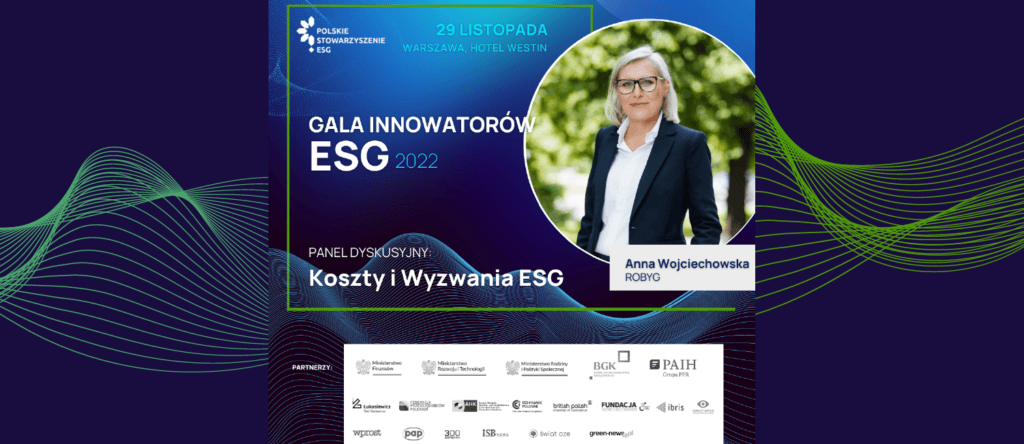 Już 29 listopada spotykamy się na Gali Innowatorów ESG!