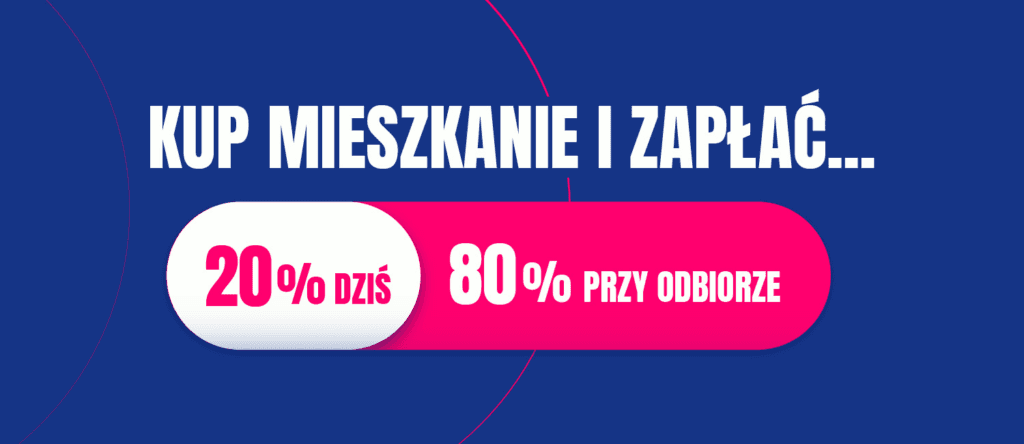 Kup mieszkanie i skorzystaj z promocji 20/80 już dziś!
