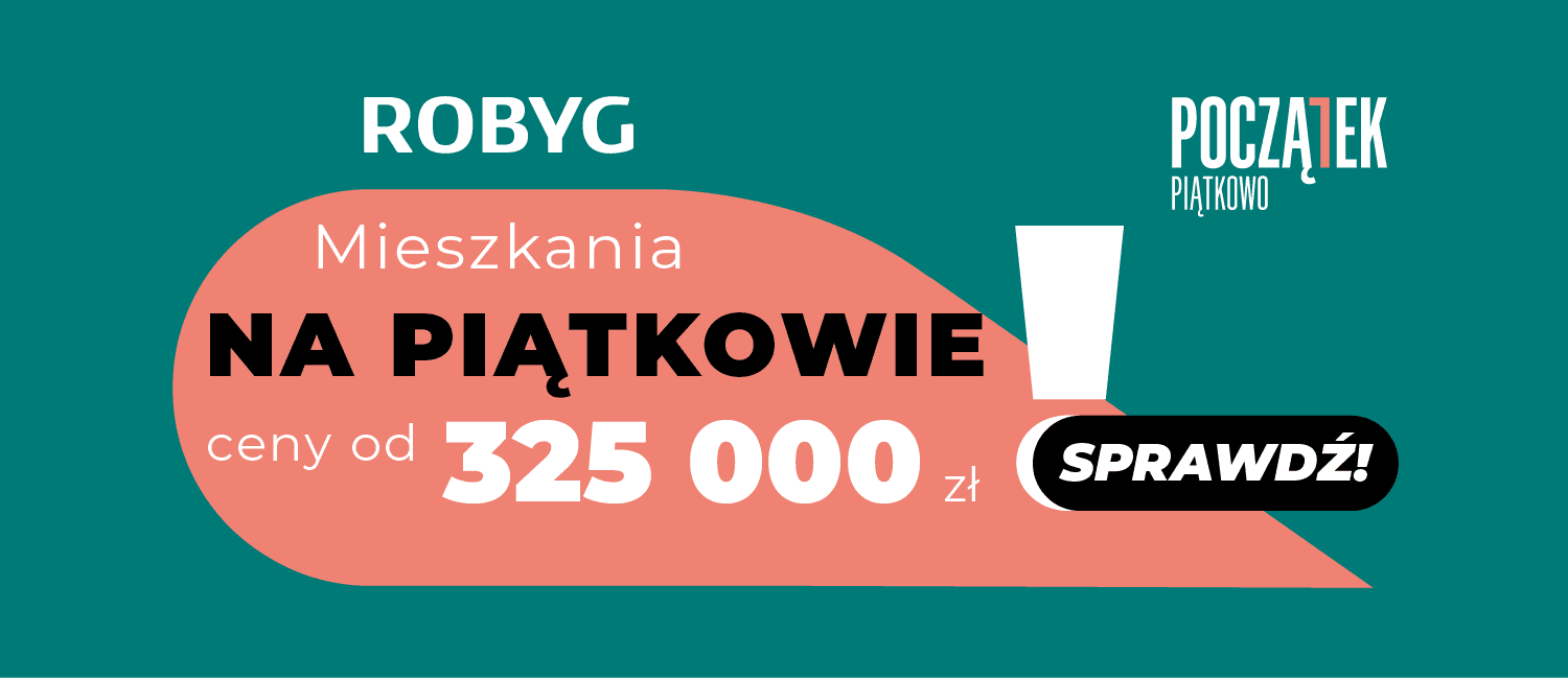 Początek Piątkowo - mieszkania już od 325 000 zł!