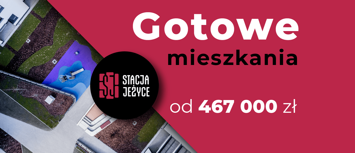 Stacja Jeżyce - gotowe mieszkania od 467 000 zł