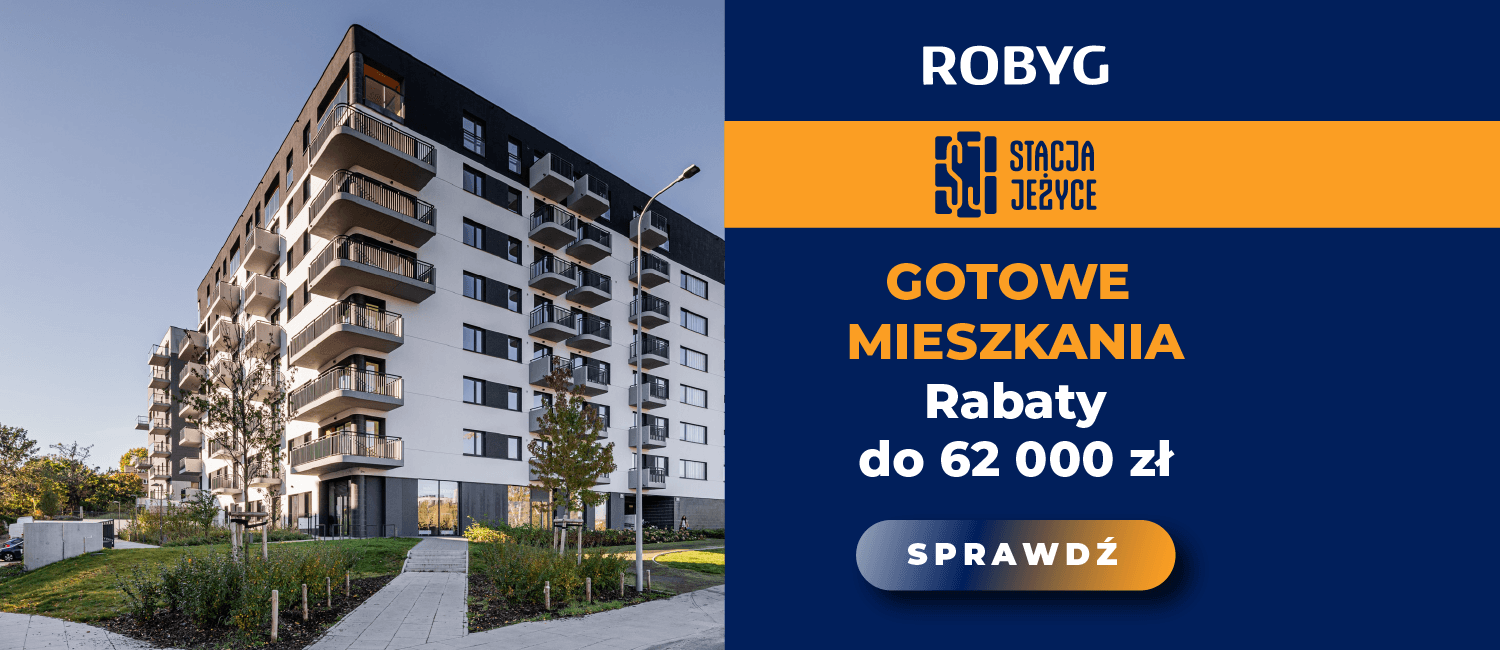 Gotowe mieszkania - rabaty do 62 000 zł!